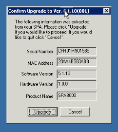 SPA8000 FW upgrade 2